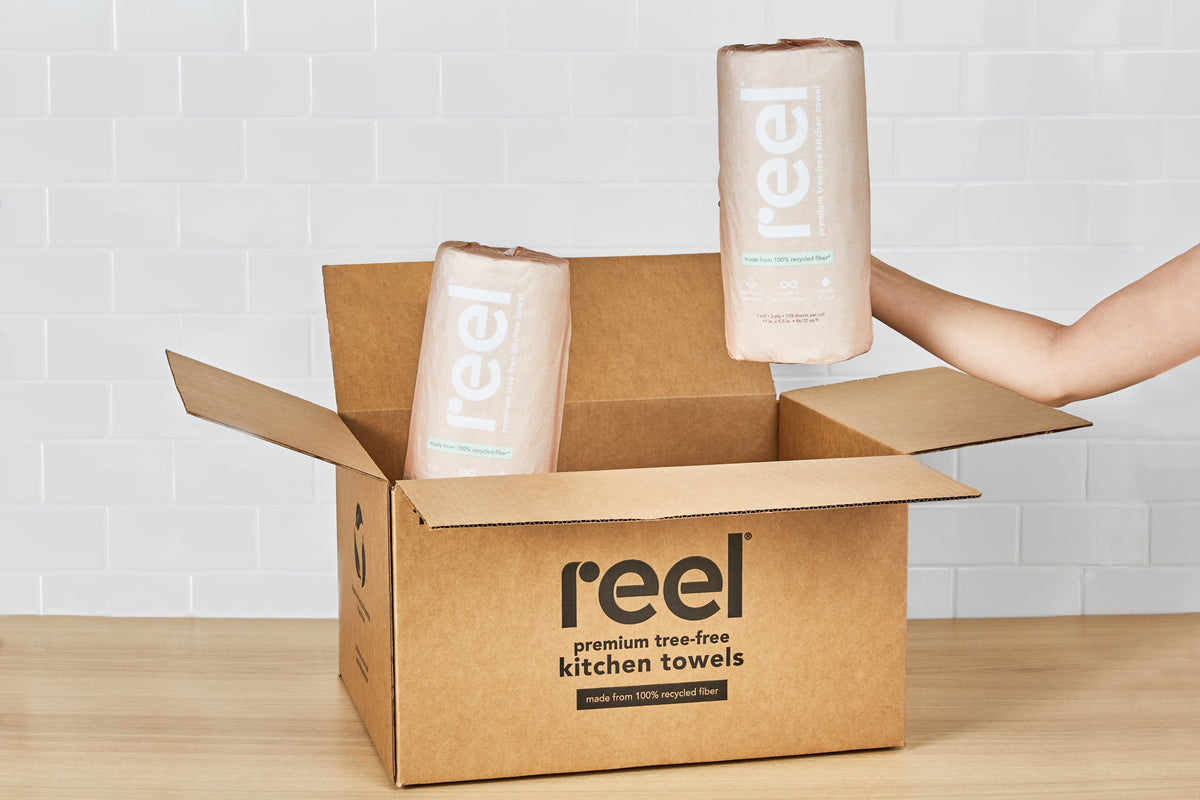 Reel Recycled Paper Towels
